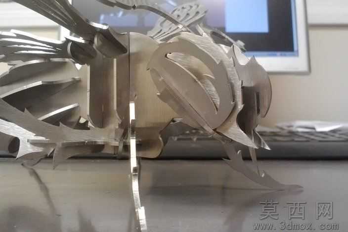 大黄蜂钣金件3d模型