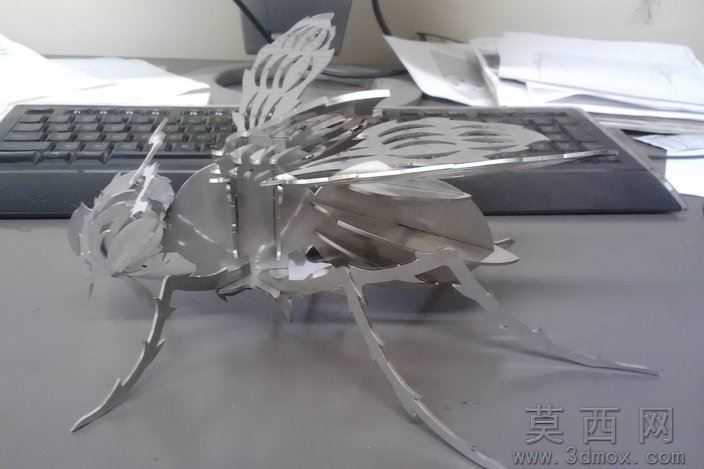 大黄蜂钣金件3d模型