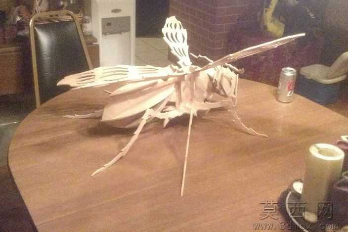 大黄蜂钣金件3d模型