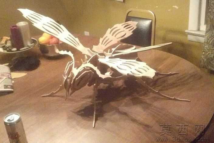 大黄蜂钣金件3d模型