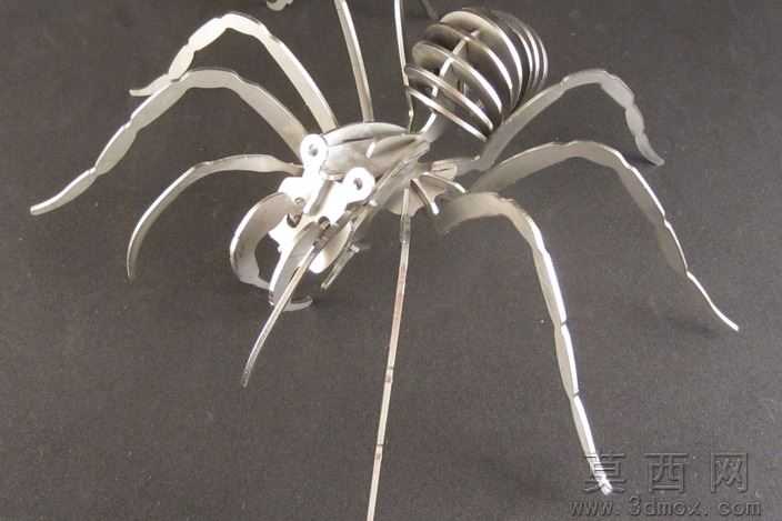 蜘蛛3d模型钣金