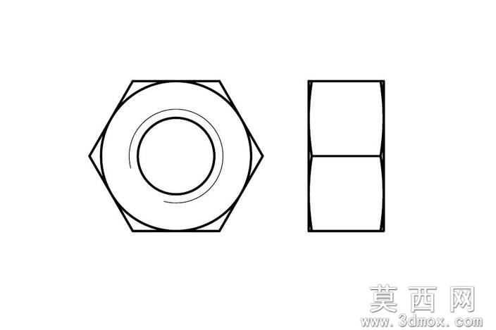 ������ĸISO4032(DIN934)
