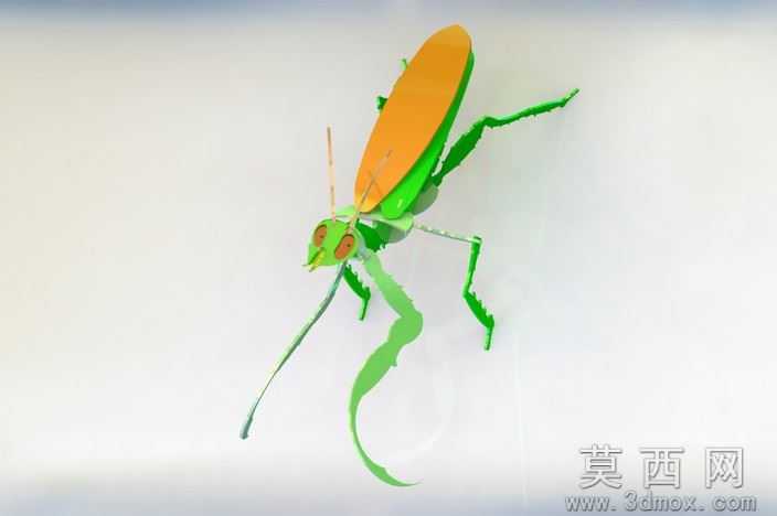 螳螂3d模型钣金件