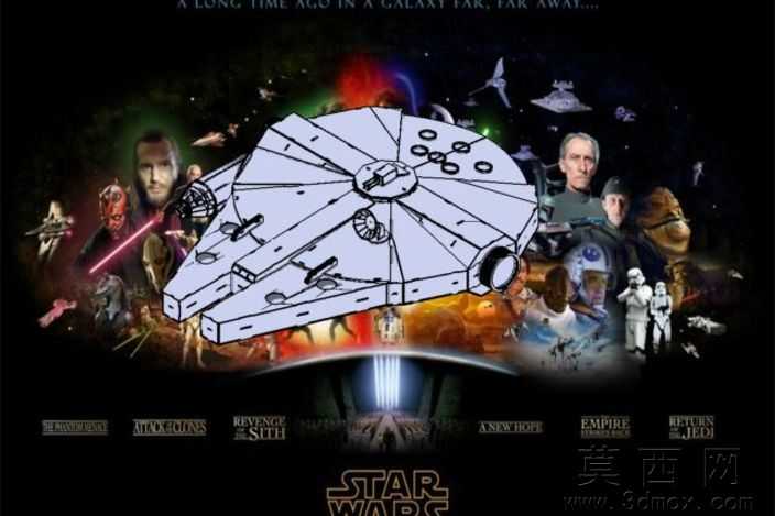 星球大战3d拼图钣金件