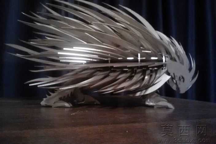 刺猬金属钣金3d模型