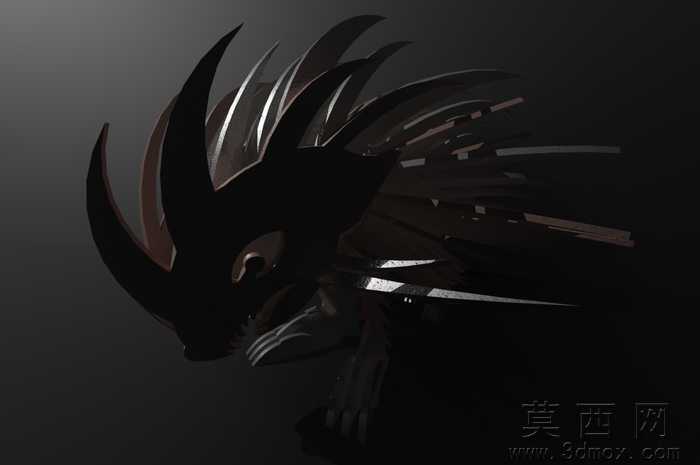 刺猬金属钣金3d模型