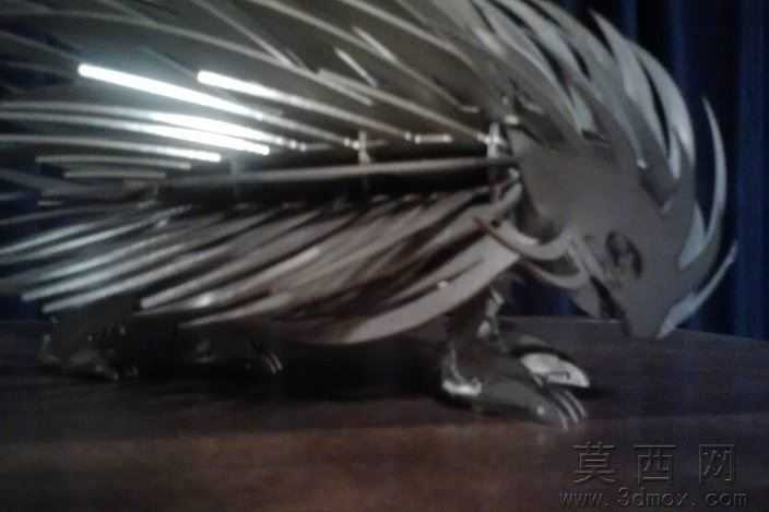 刺猬金属钣金3d模型
