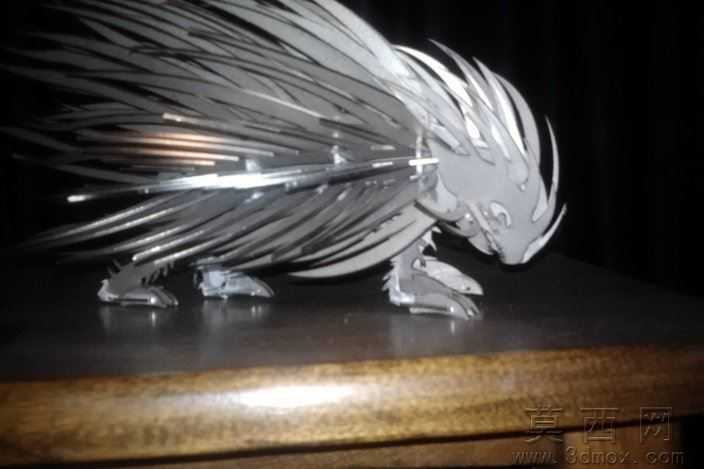 刺猬金属钣金3d模型