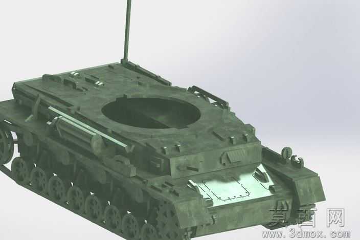 坦克钣金件益智、3d拼图、3d模型,二战,德国坦克metalcraftde