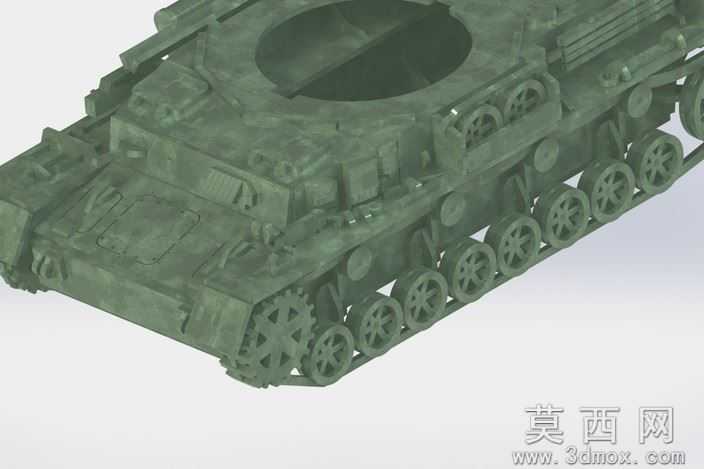 坦克钣金件益智、3d拼图、3d模型,二战,德国坦克metalcraftde