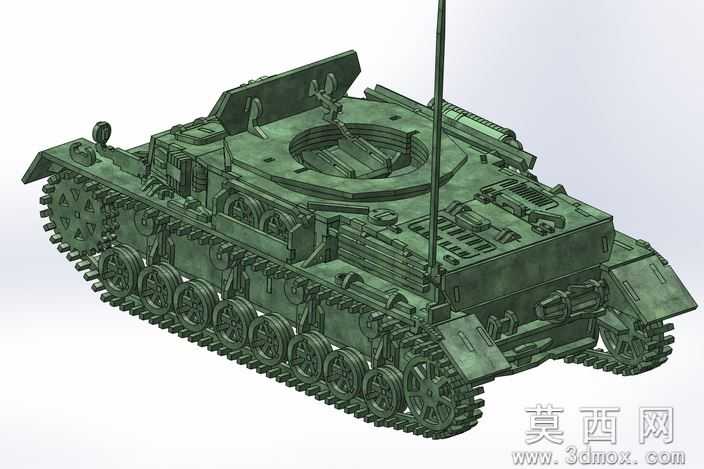 坦克钣金件益智、3d拼图、3d模型,二战,德国坦克metalcraftde