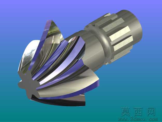 教程:建模在CatiaV5的螺旋齿轮。