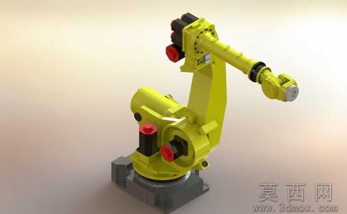 FANUC R2000iA/165F工业机械手三维设计模型