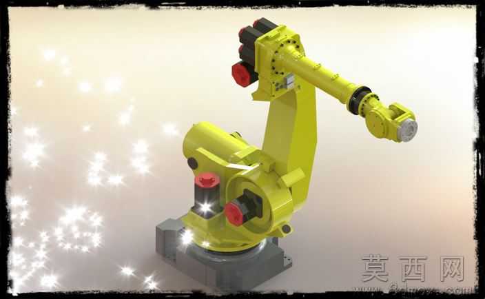 FANUC R2000iA/165F工业机械手三维设计模型