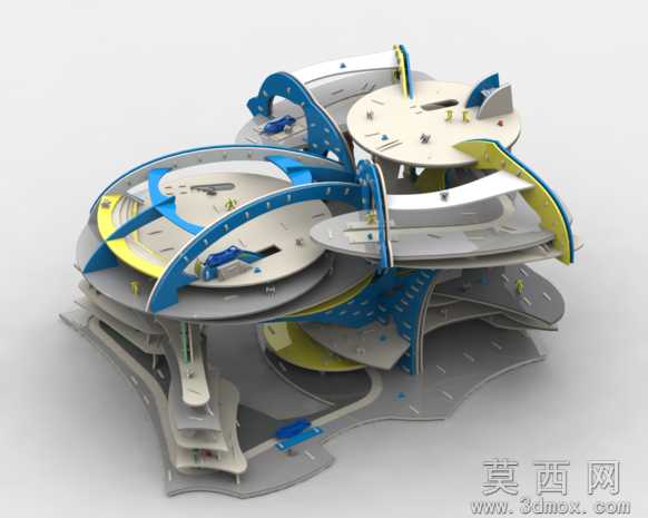 建设玩具3D拼图-外星城市