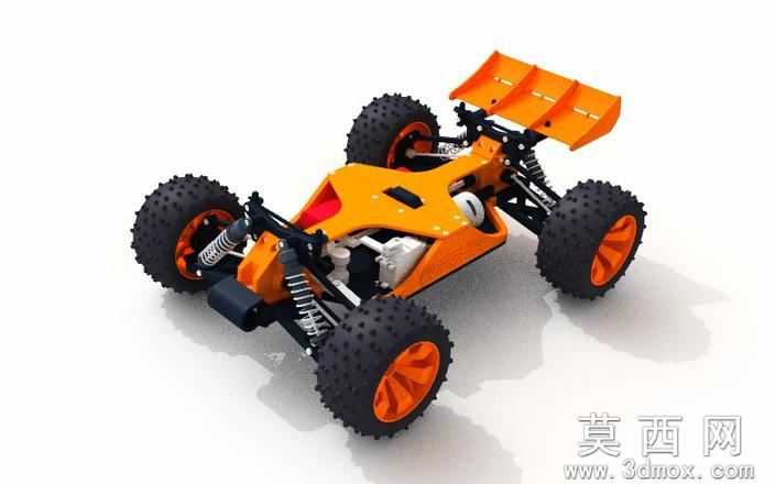 OpenRC,1:103D可打印遥控劲速卡车