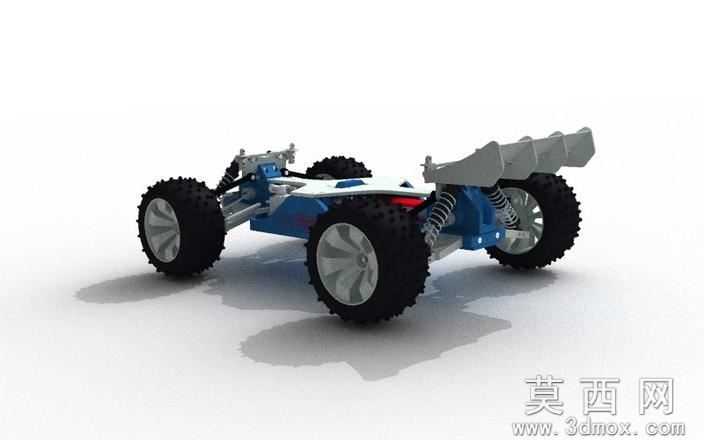 OpenRC,1:103D可打印遥控劲速卡车
