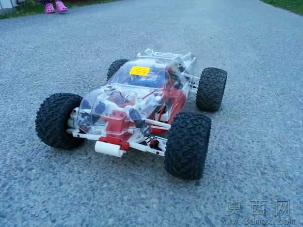OpenRC,1:103D可打印遥控劲速卡车