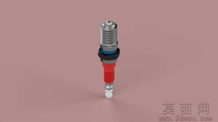 V8模型发动机上