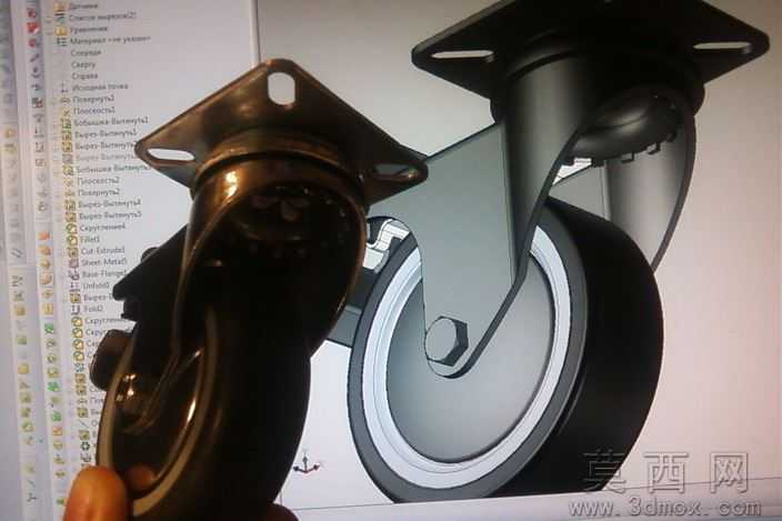 家具万向轮D75H100
