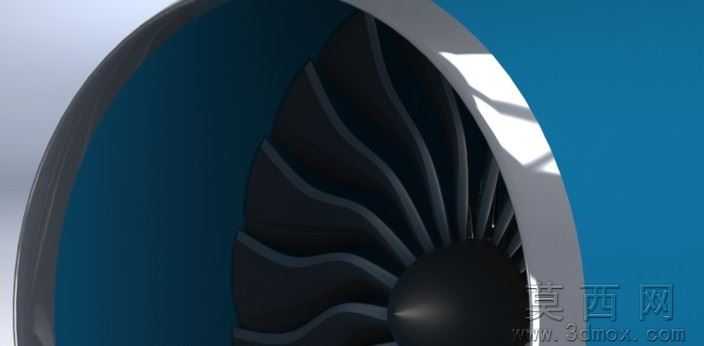 GE90���Ⱥ��շ�������ά����ģ��