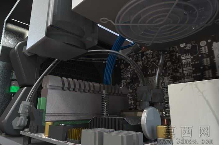 水冷型电脑主机mITXPC