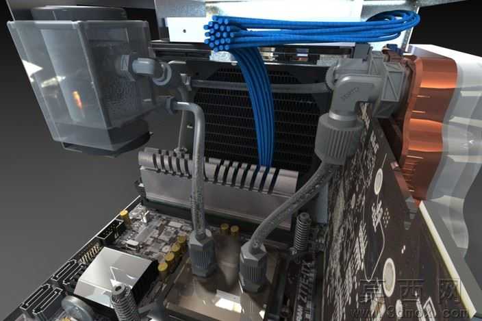 水冷型电脑主机mITXPC