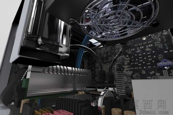 水冷型电脑主机mITXPC