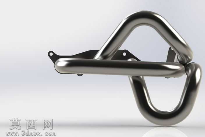 我第一次完整的引擎模型DaihatsuEJVE排气变异