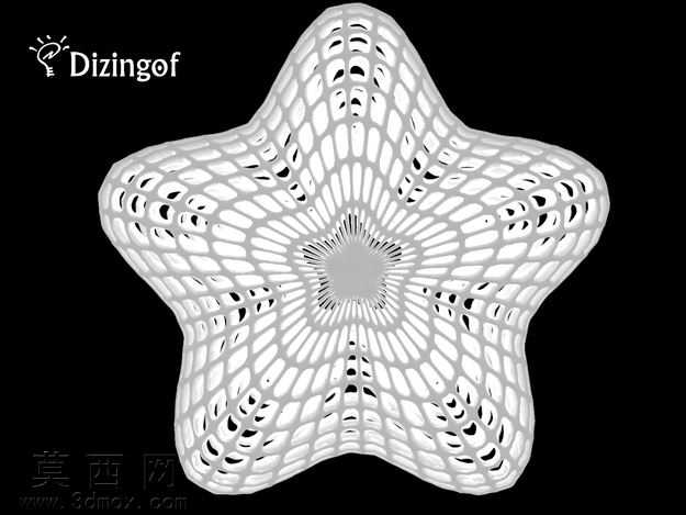 星级灯罩-数学艺术由@Dizingof