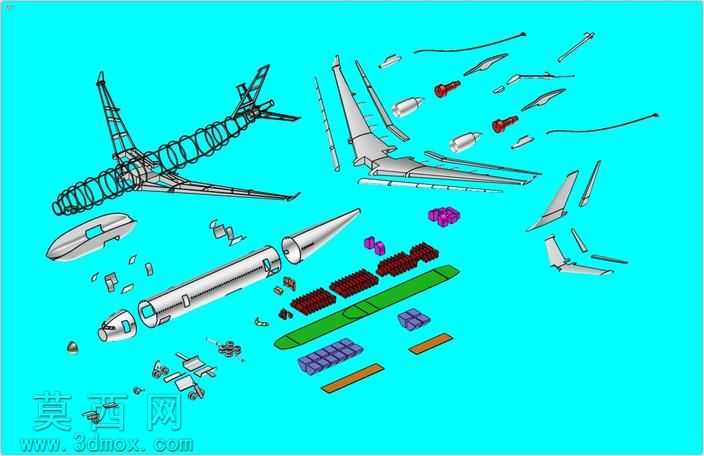 ������A330MRTT���ɫ����ɻ��������ģ��
