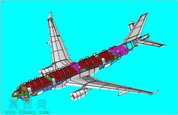 ������A330MRTT���ɫ����ɻ��������ģ��

