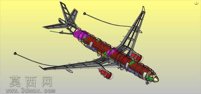 ������A330MRTT���ɫ����ɻ��������ģ��
