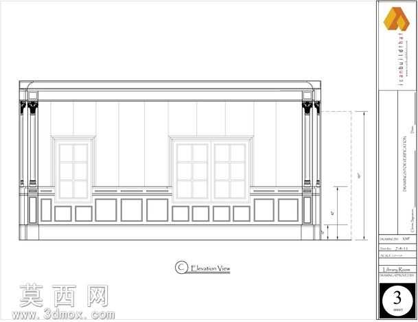 住宅图书馆-Beidermier室内装饰
