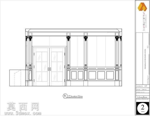 住宅图书馆-Beidermier室内装饰