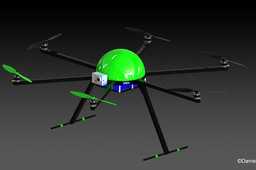 Hexacopter900毫米"翼展"-Homebuild