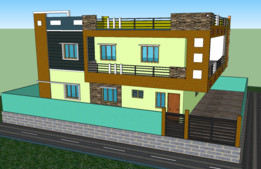 Madanapalle住宅复式平房