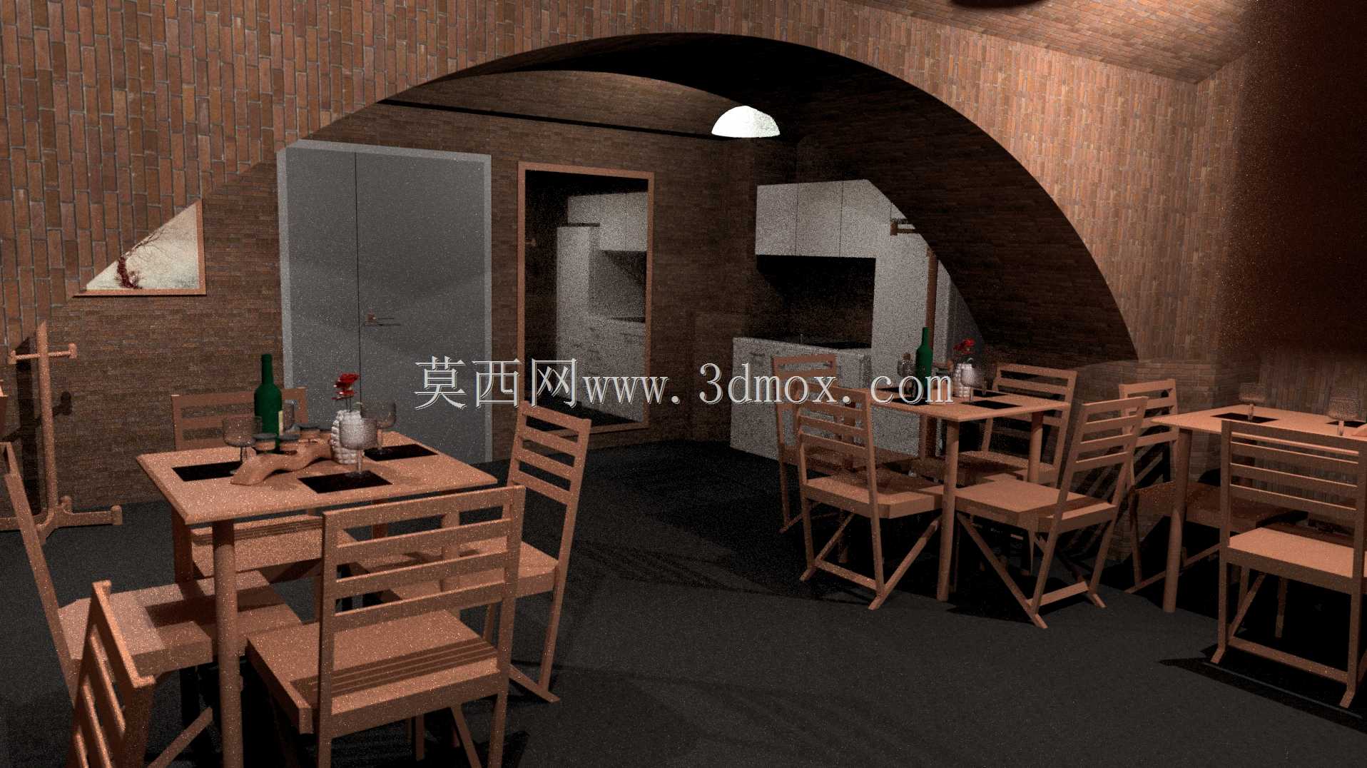 酒窖。