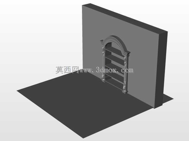 壁龛+玻璃货架在墙上的应用