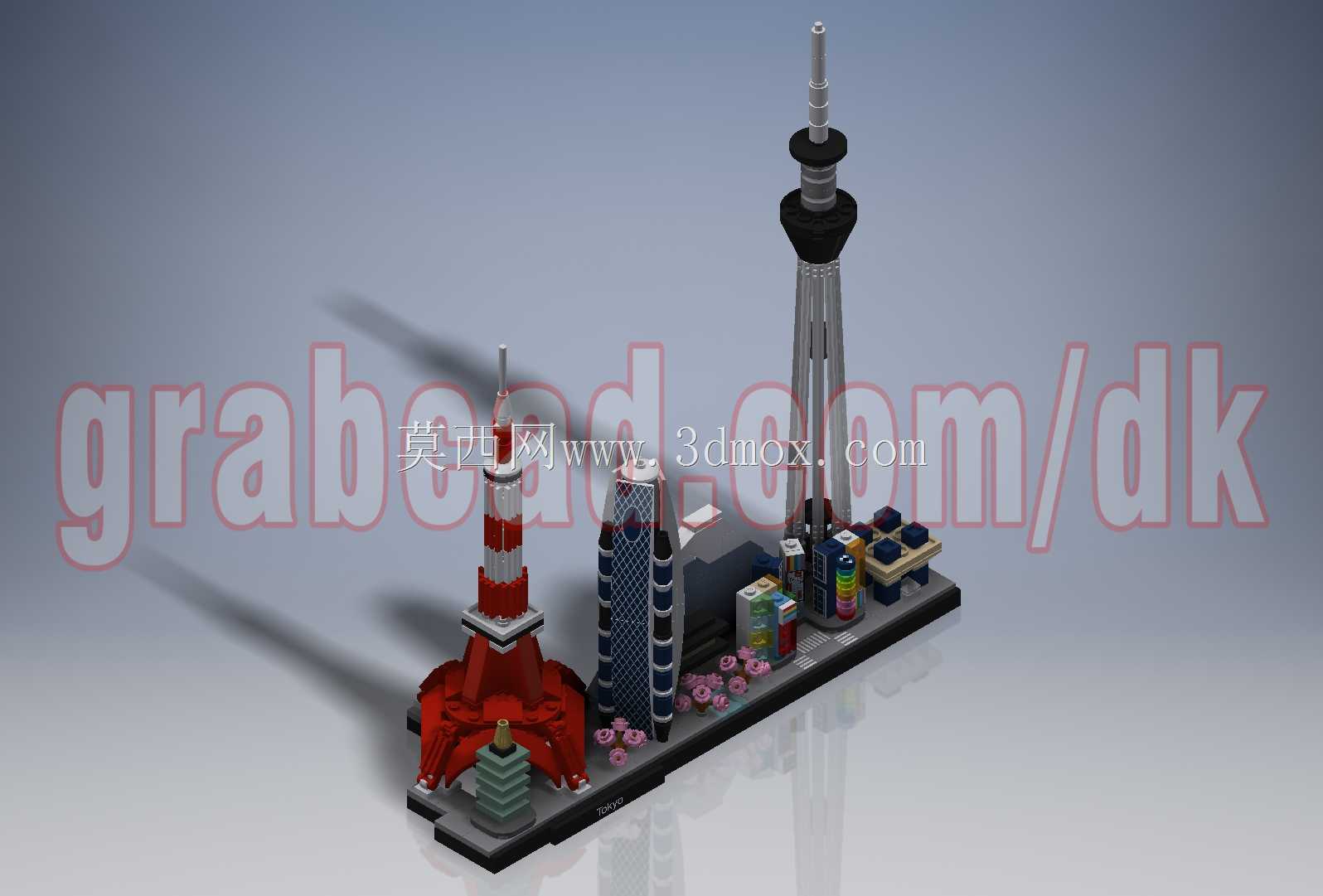 乐高建筑-东京(21051)