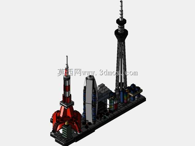 乐高建筑-东京(21051)