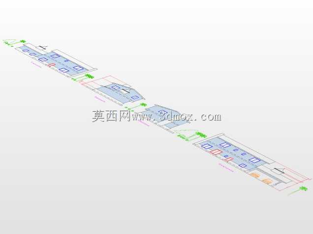 AUTOCAD技能展示-二维主页蓝图