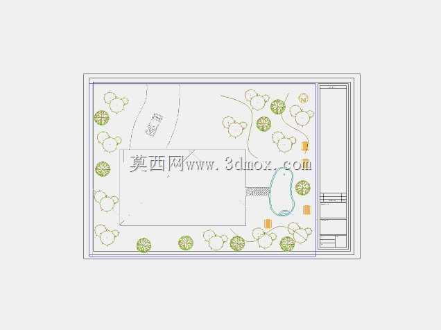 AUTOCAD技能展示-二维主页蓝图