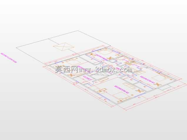 AUTOCAD技能展示-二维主页蓝图