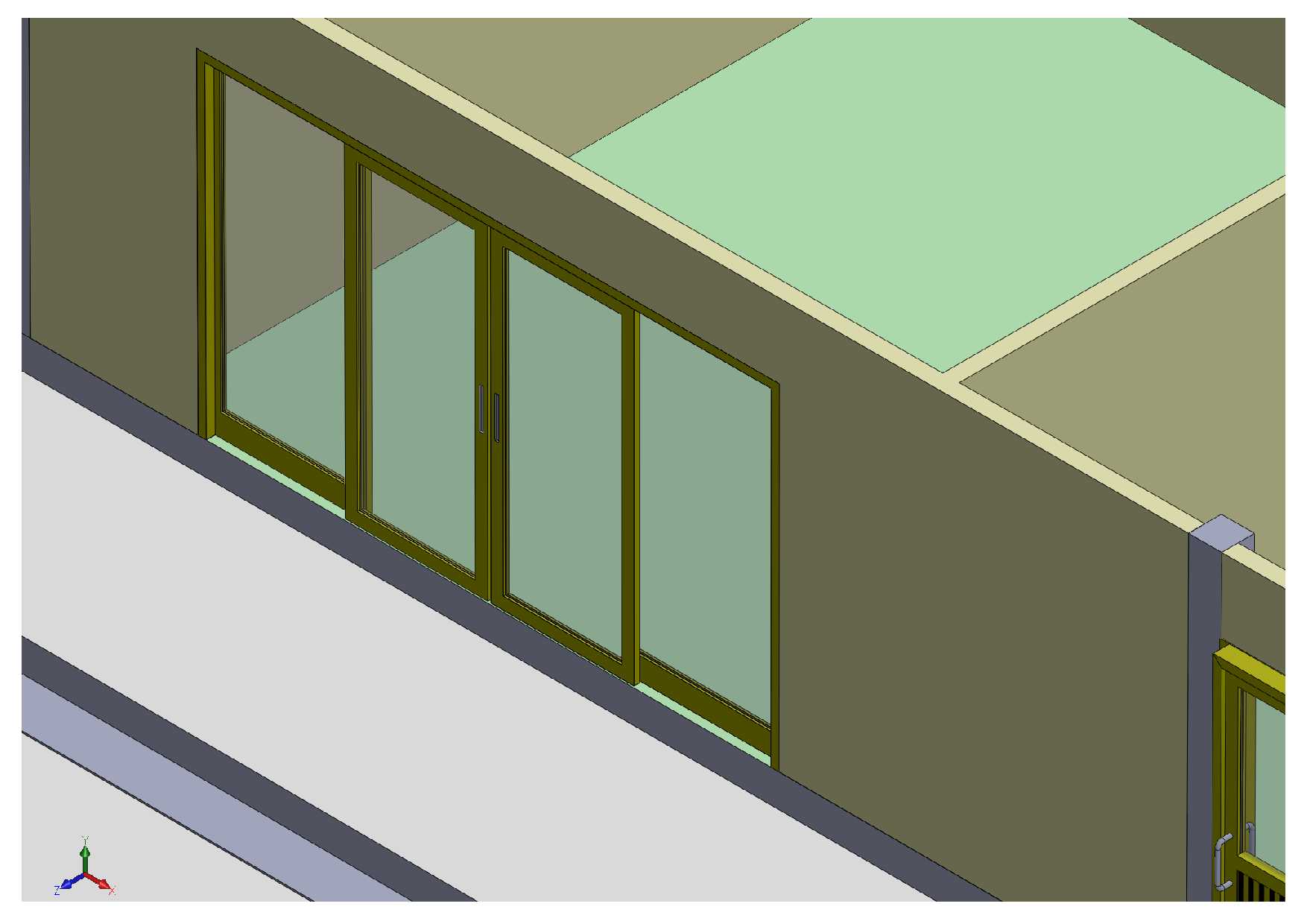 ˫��������2x3.5m