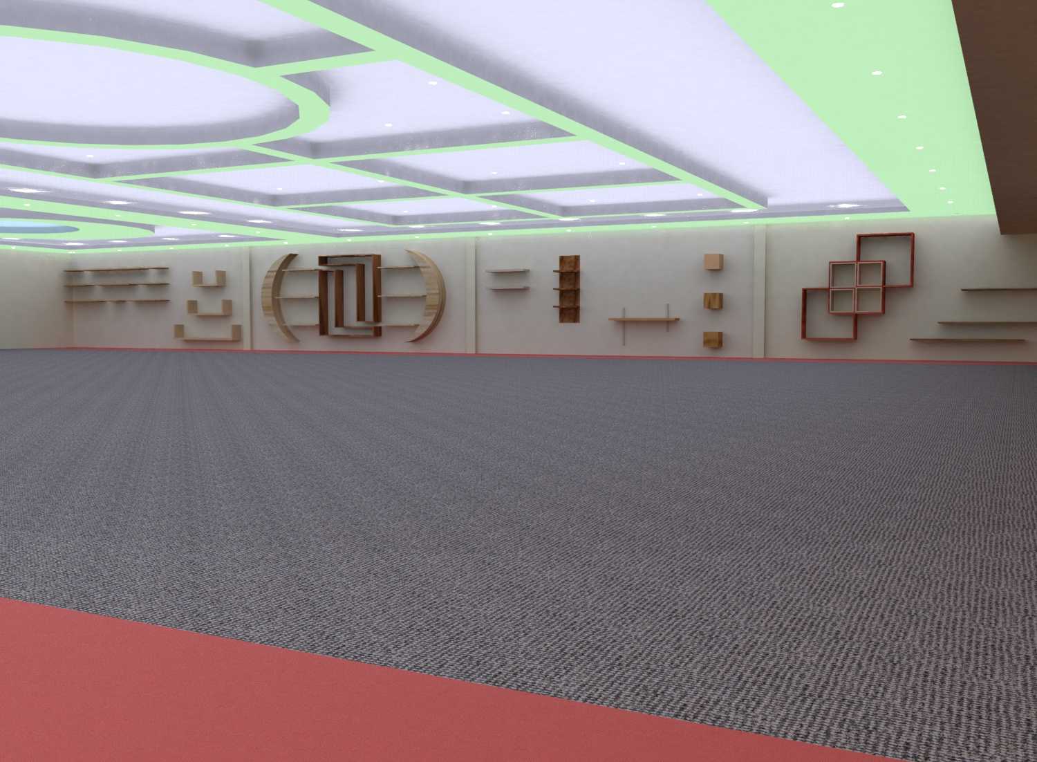 陈列室壁架