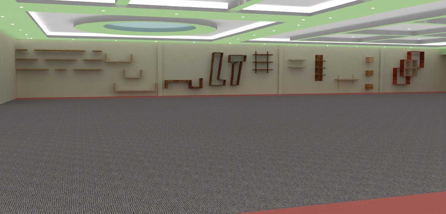 陈列室壁架