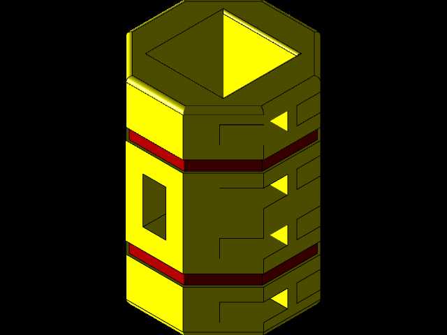 建筑物柱保护器