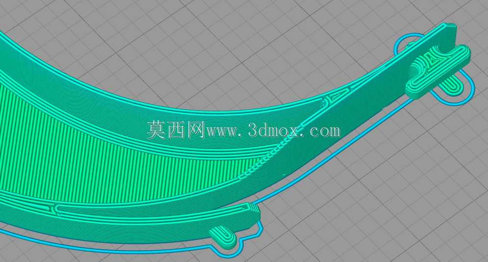 适用于0.8mm喷嘴的RC3兼容面罩-封闭式顶部