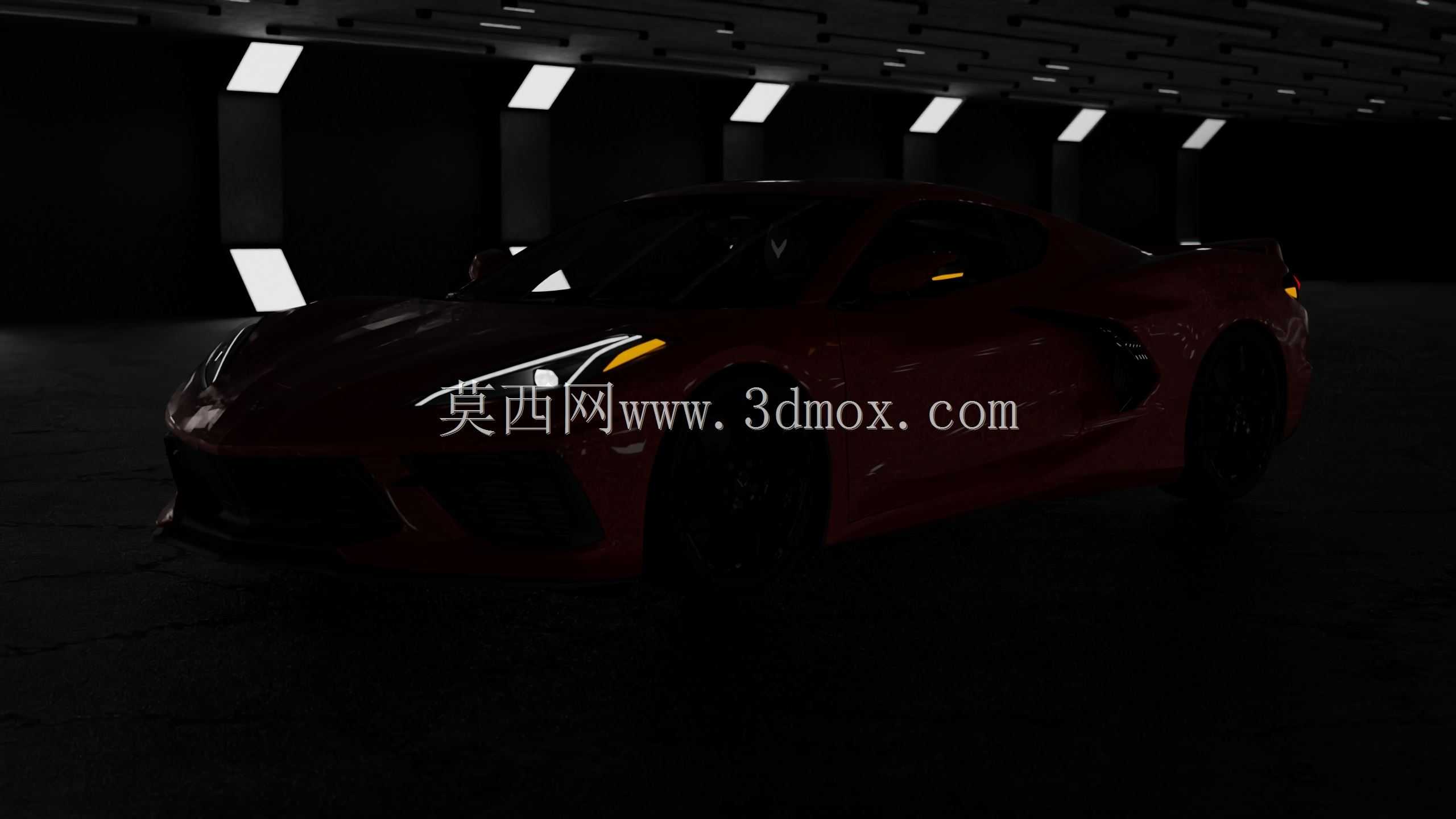 2019雪佛兰克尔维特C8黄貂鱼
